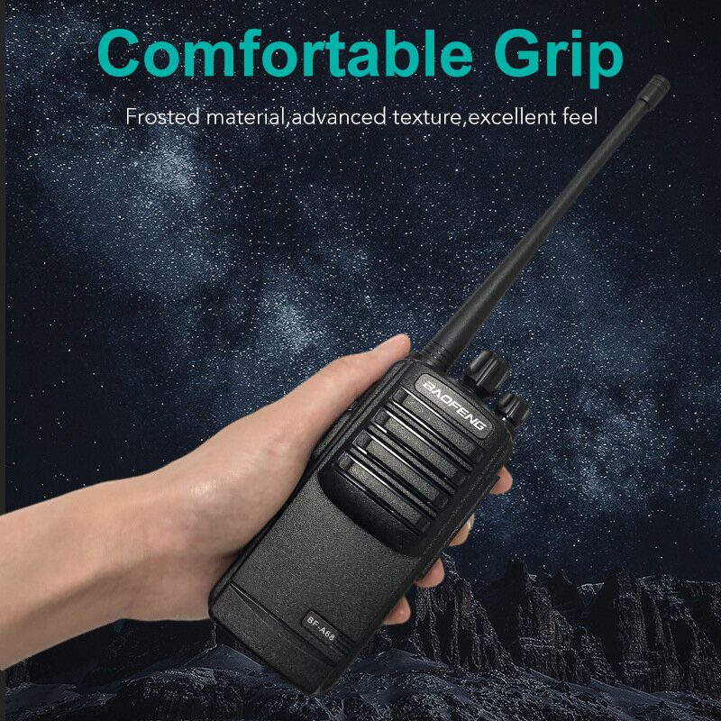 Baofeng BF-A68 10W High-power Walkie Talkie EU Plug 5800mAh Dustproof Anti-fall Portable Handheld Two Way Radio