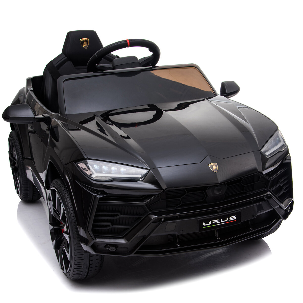 Funtok RS04 4WD 12V 4 km/h Speed Powered Kids Electric Ride on Cars Truck Licensed Lamborghini MP3 LED Headlights Remote Control