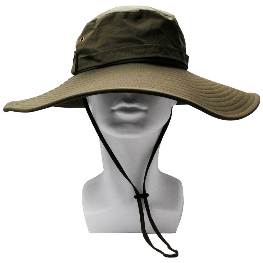 Sunscreen Wide Brim Bucket Hat Outdoor in Summer Floppy Waterproof Hat for Hiking Fishing Packable Wide Brim Sun Protection Hat