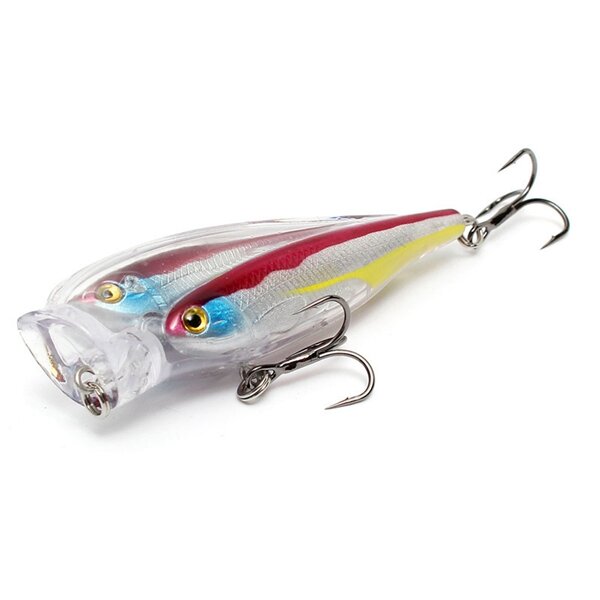 ZANLURE 12.5g 7.5cm Fishing Lure Jerkbait Bass Crankbaits with Tackle Hooks COD