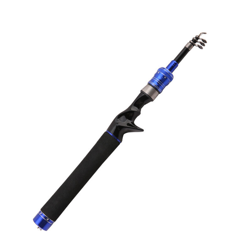 1.8M Mini Portable Adjustable Travel Carp Feeder Telescopic Fishing Rod Stream Hand Pole Fishing Tackle