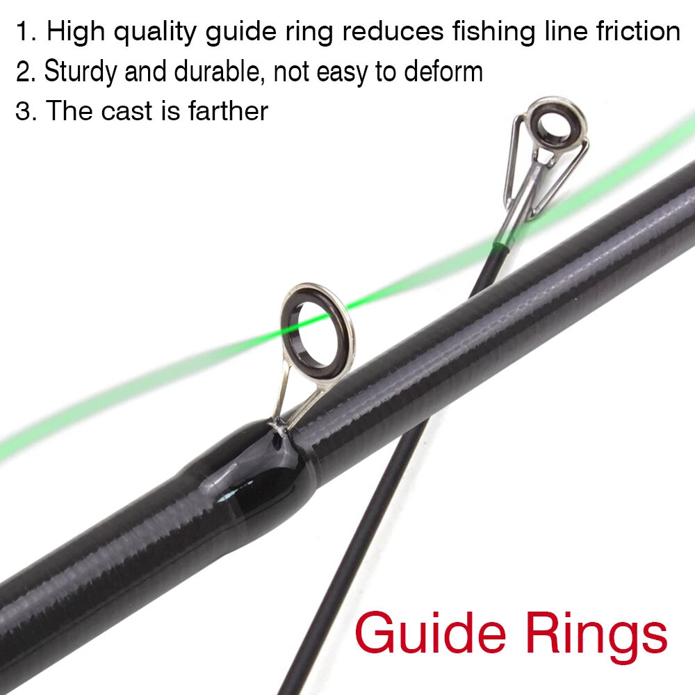 Multifunction 2.4-2.7M Portable Telescopic Fishing Rod Spinning Fishing Rod with DC3000 Fishing Reel for Various Fishing Scenes