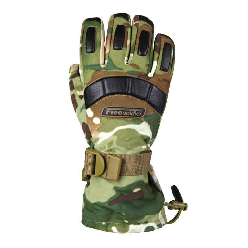 FREE SOLDIER Tactical Gloves Full Finger Glove Outdoor Hunting Sport Cycling Slip Resistant Gloves