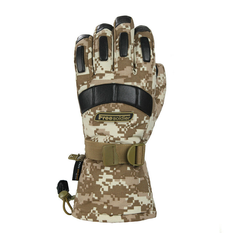 FREE SOLDIER Tactical Gloves Full Finger Glove Outdoor Hunting Sport Cycling Slip Resistant Gloves