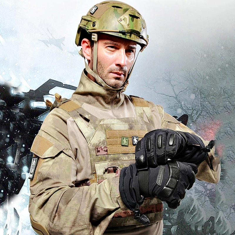 FREE SOLDIER Tactical Gloves Full Finger Glove Outdoor Hunting Sport Cycling Slip Resistant Gloves