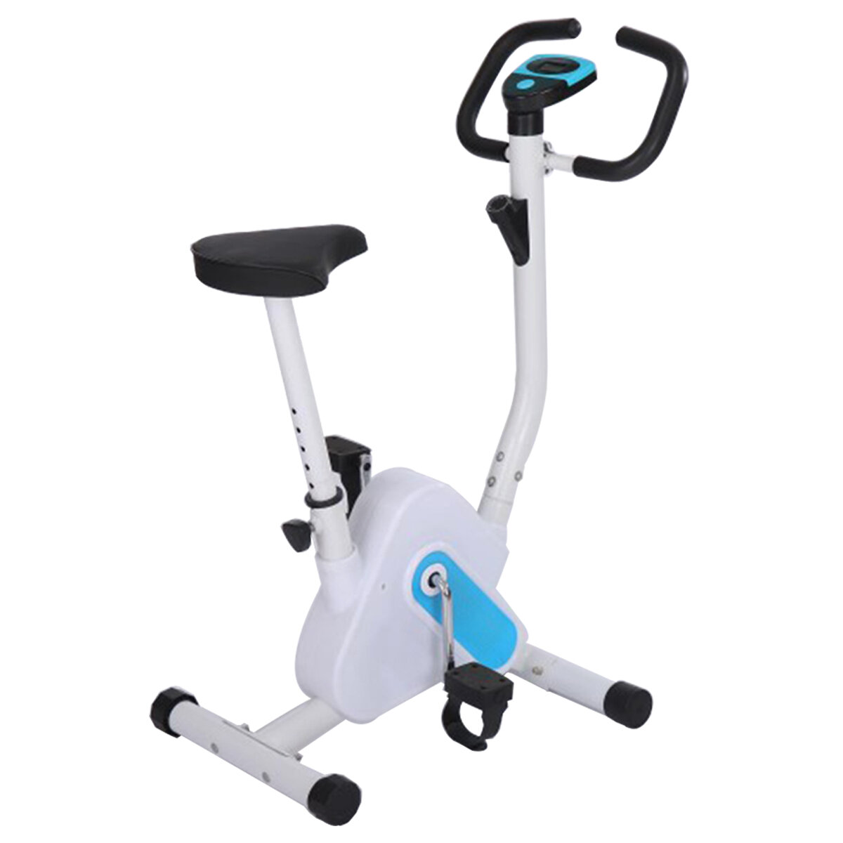 LED Display Fitness Upright Bicycle Folding Indoor Exercise Bike Cardio Trainer For Sport Workout Gym Fitness