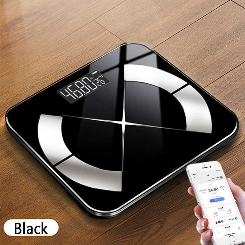 Smart Wireless Body Scale 25 Key Body Data Analyze 3 Units Switch App Composition Monitoring 19 Languages Support 180kg Accurate