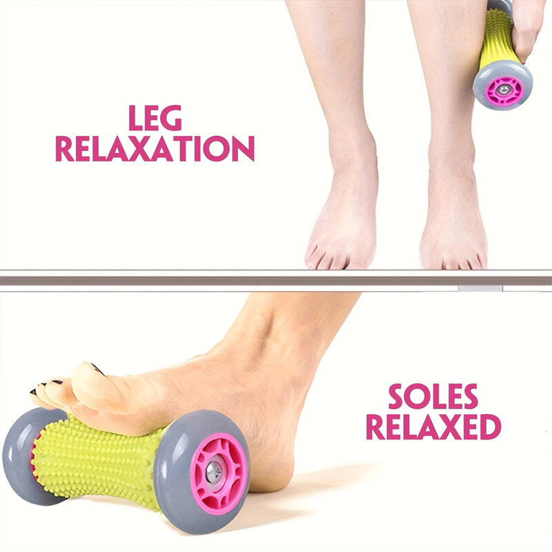 Foot Roller Massager Fascia Relaxation Massage Roller Deep Tissue Recovery Foot Massager Relief Plantar Fasciitis Tool Muscle Re