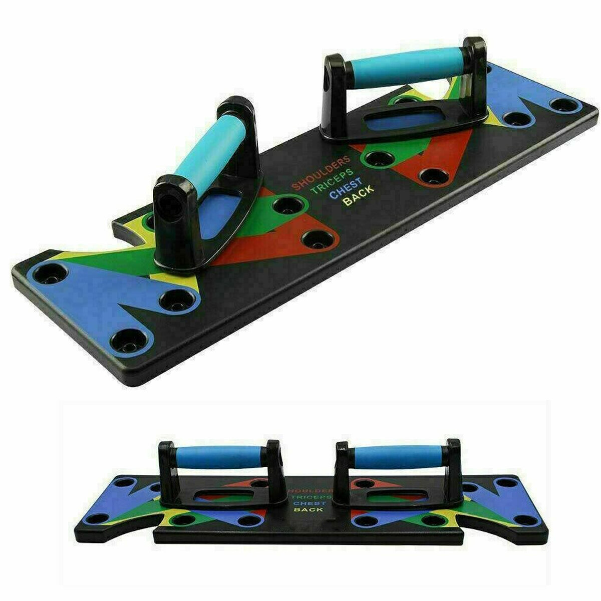 9 In 1 Push-Up Board Fitness Workout Muscle Strength Training Push Up Stand Home Exercise Tools