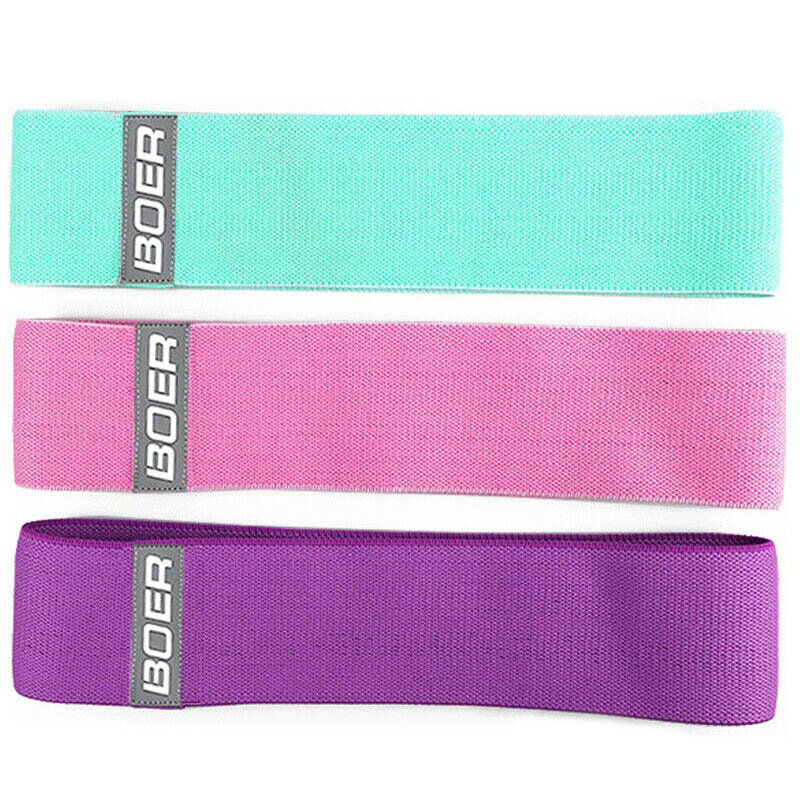 3Pcs/Set Home Fitness Resistance Bands Sport Gymnastics Training Body Shaping Yoga Belt