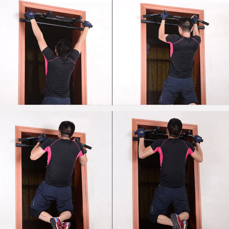 Multifunction Pull-Up Bar Chin-Up Wall Mounted Training Home Steel Horizontal Bar Fitness Exercise Tools