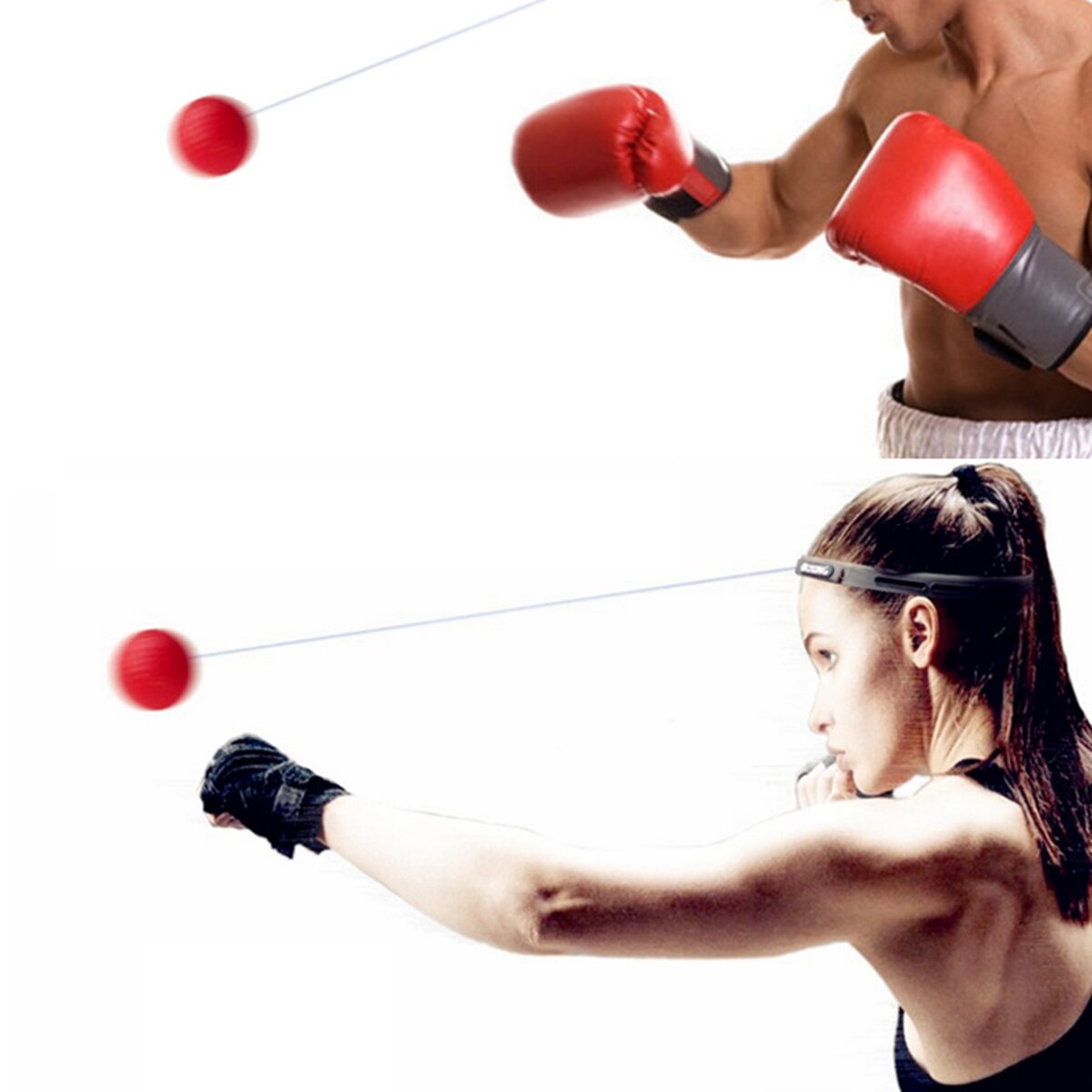 Boxing Training Ball Reflex Speed Training Exercise Sport Fitness Equipment COD