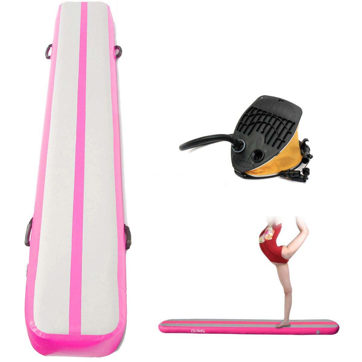 40cm*5m*10cm Inflatable Air Balance Beam inflatable Training Mat Air Tumbling Track GYM Mat