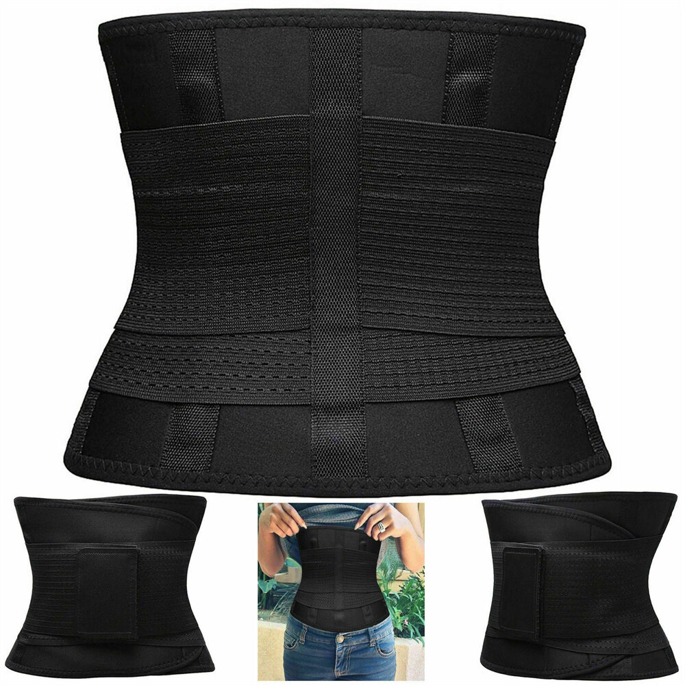 Waist Belt Adjustable Large Size Body Shaper Yoga Gym Pilates Fitness Tummy Fat Burner for Adults