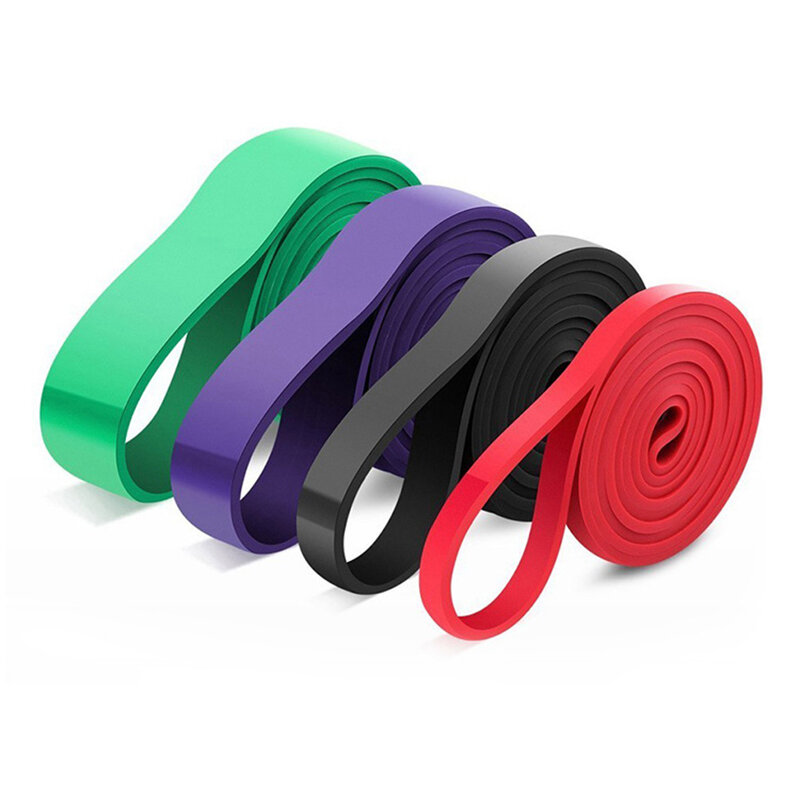 2080 x 4.5mm Yoga Tension Straps Exercise Gym Sports Elastic Bands Fitness Resistance Bands