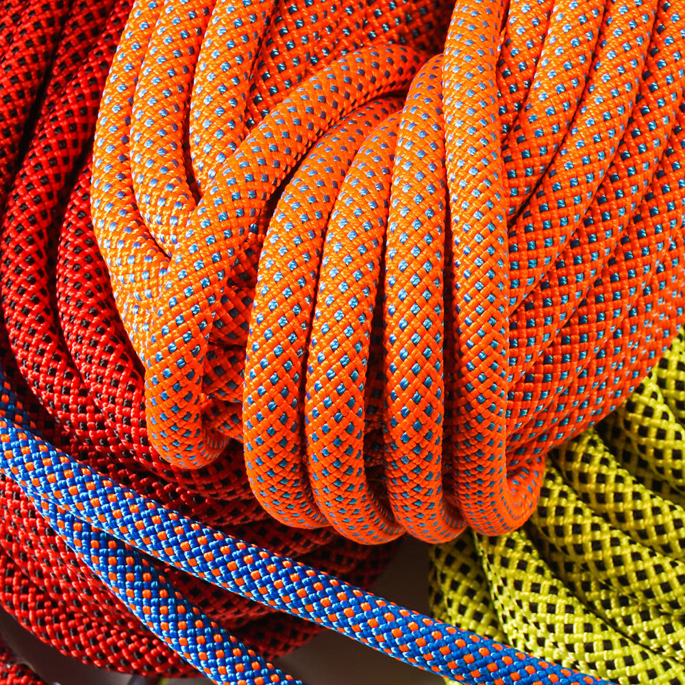 CAMNAL Nylon Climbing Rope 10m 10.5mm Diameter 16-32KN Downhill Rope Fire Rescue Parachute Rope