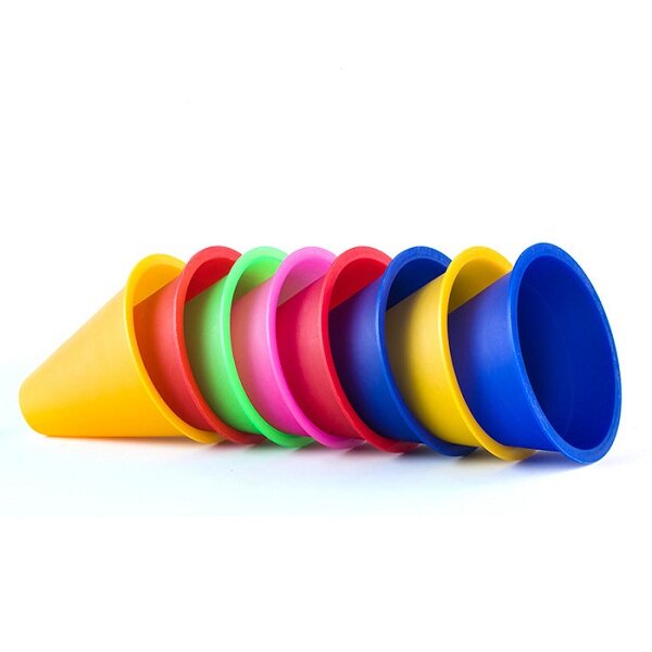 Training Marking Cones Slalom Skate Pile Cup-Random Color COD