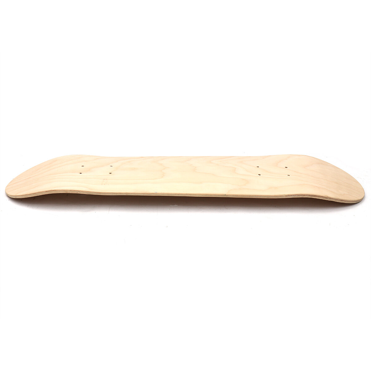 8inch 8-Layer Maple Blank Double Concave Skateboards Natural Skate Deck Board DIY Longboard Deck