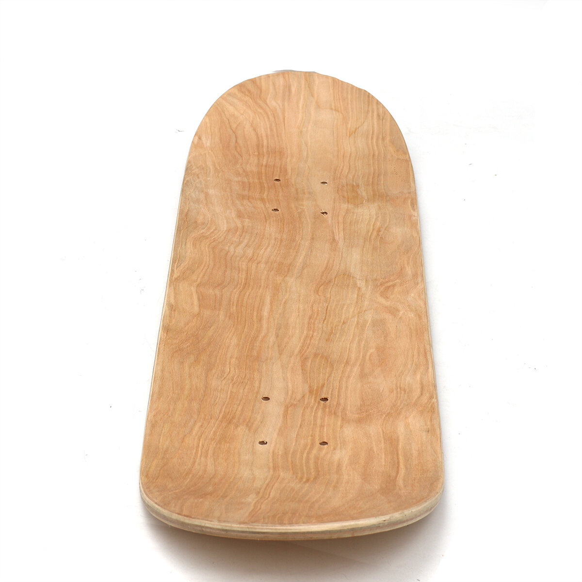 8inch 8-Layer Maple Blank Double Concave Skateboards Natural Skate Deck Board DIY Longboard Deck