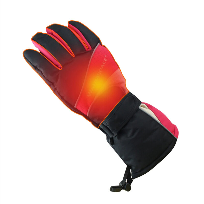 Outdoor Thermal Electric Warm Waterproof Heated Gloves with Battery Powered For Motorcycle Hunting Skiing Gloves Winter Hand War