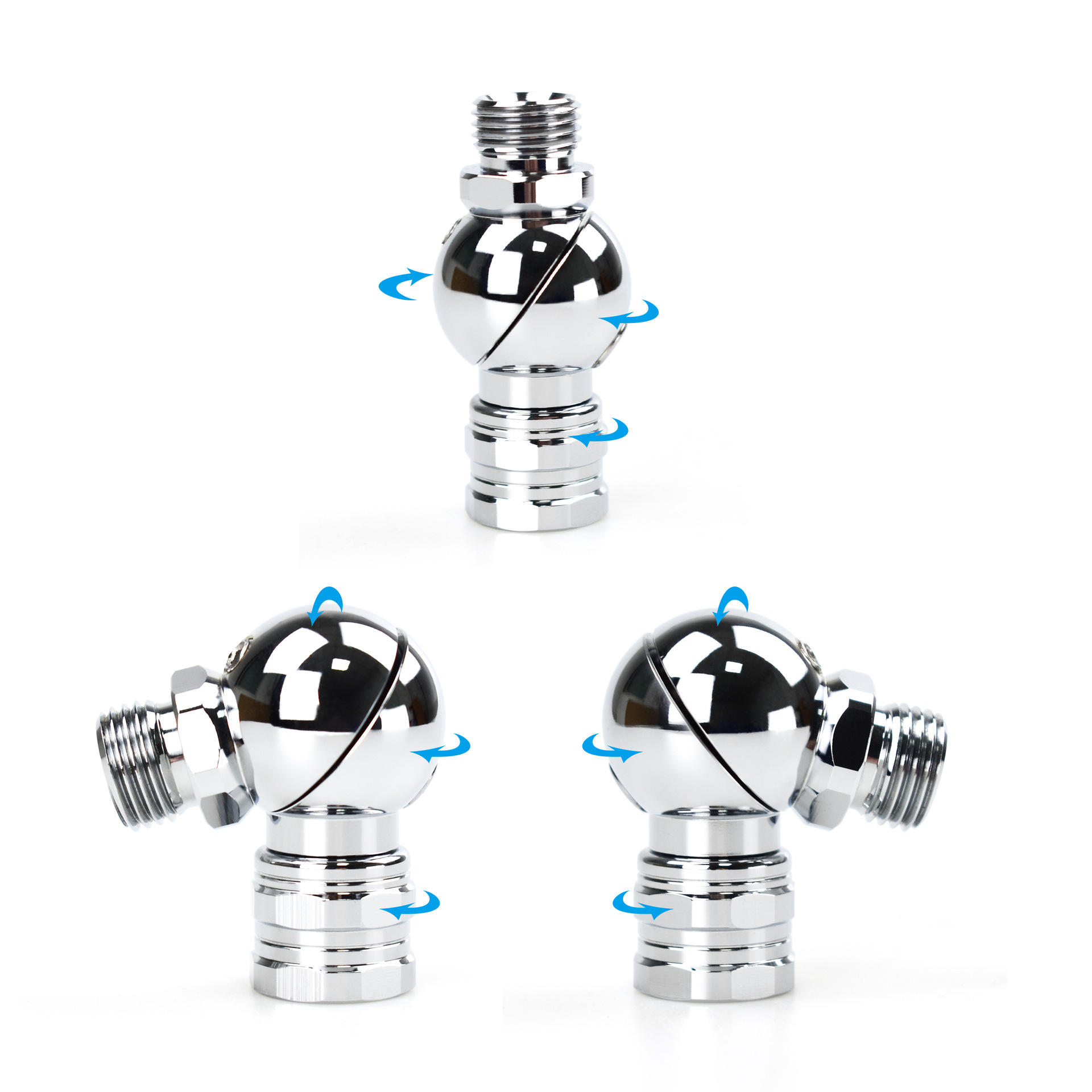 DEDEPU 360° Rotation Adjustable Diving Control Valve Oxygen Tank Control Valve Diving Breathing Valve Configuration