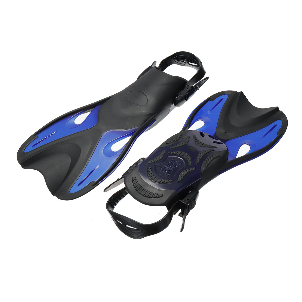 Snorkeling Diving Swimming Fins Adult Flexible Comfort Swimming Fins Submersible Long Foot Flippers Water Sports For Adult Kids