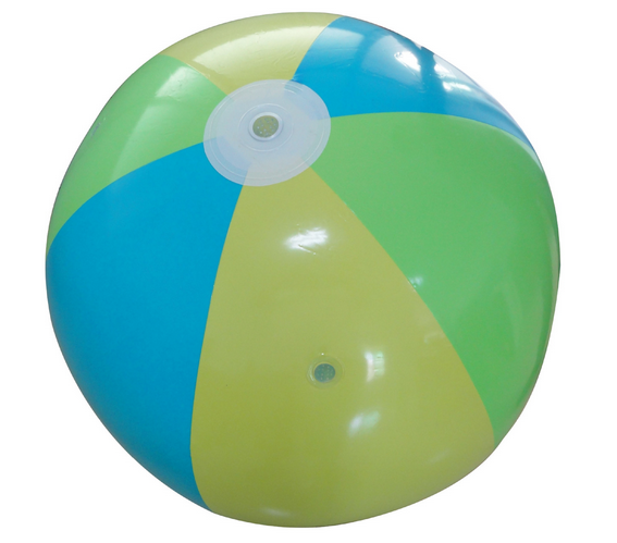 75CM Diameter Inflatable Water Spray Beach Ball Summer Outdoor Sports Game Kids Sprinkler Toy