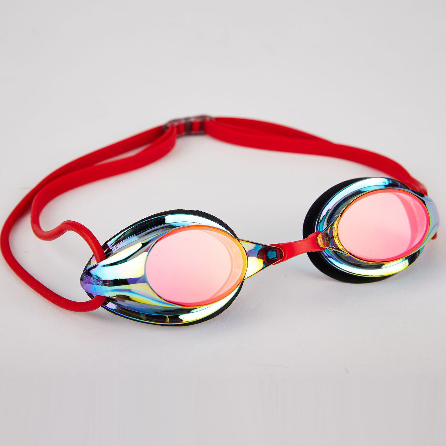 Adult Swimming Glasses Cool Comfortable Professional Competition Swim Goggles Colorful Electroplated Swimming Mirror