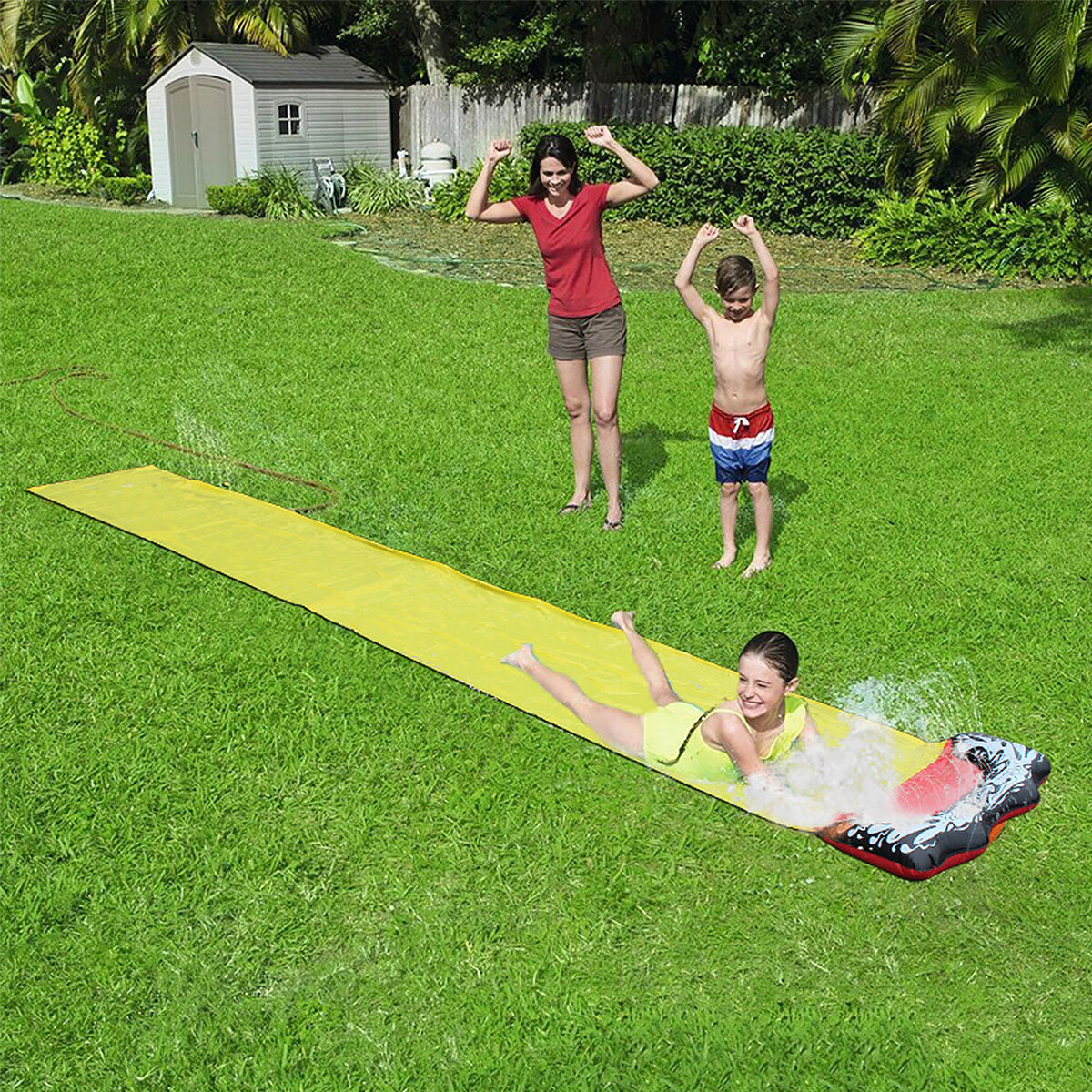 Single Sheet Sprinkler Surfboard Children's Waterslide Surfboard Outdoor Summer Water Play Toys