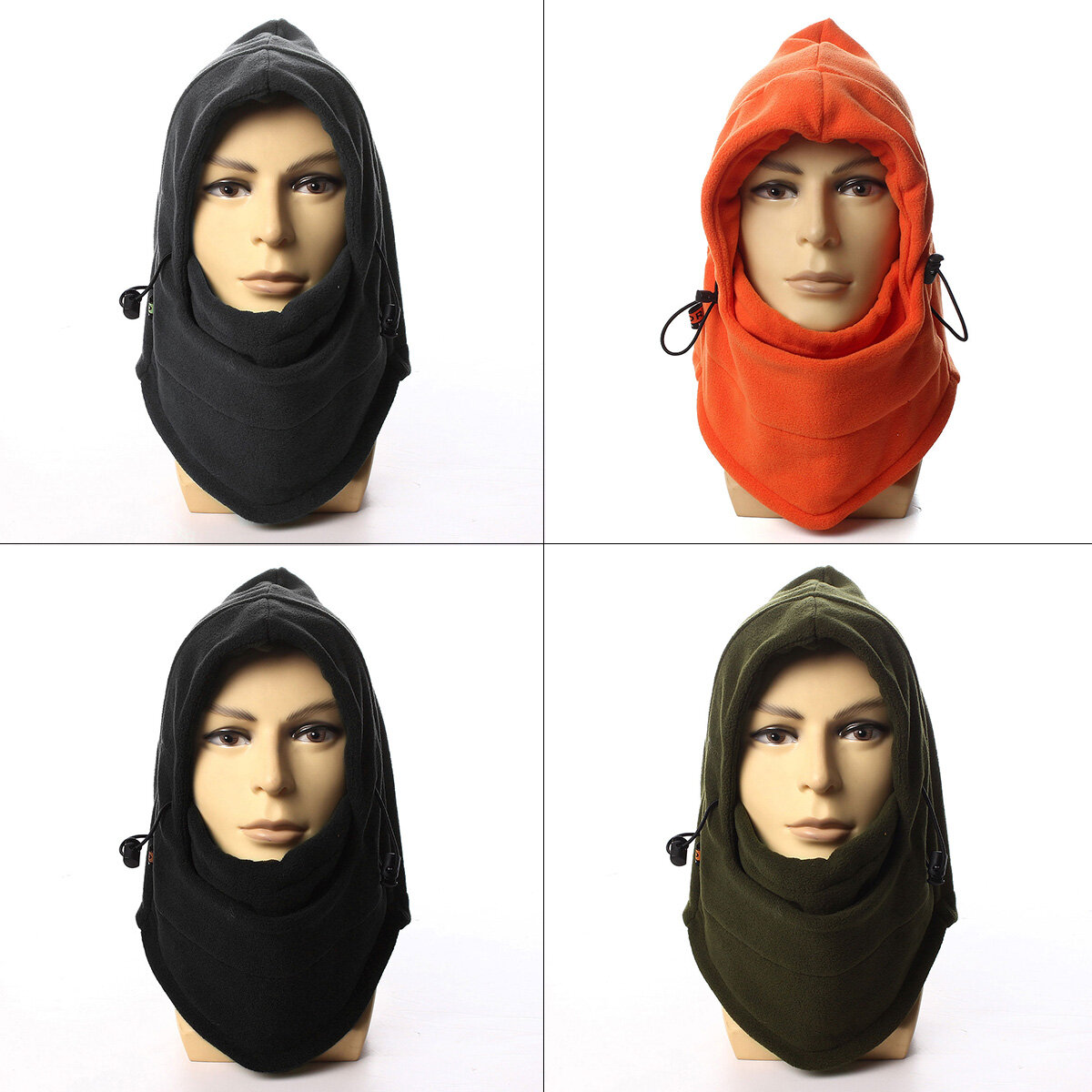 Winter Balaclava Hat Warm Neck Full Face Cover Ski Mask Scarf Beanie Hood Cap Outdoor Hiking Cycling