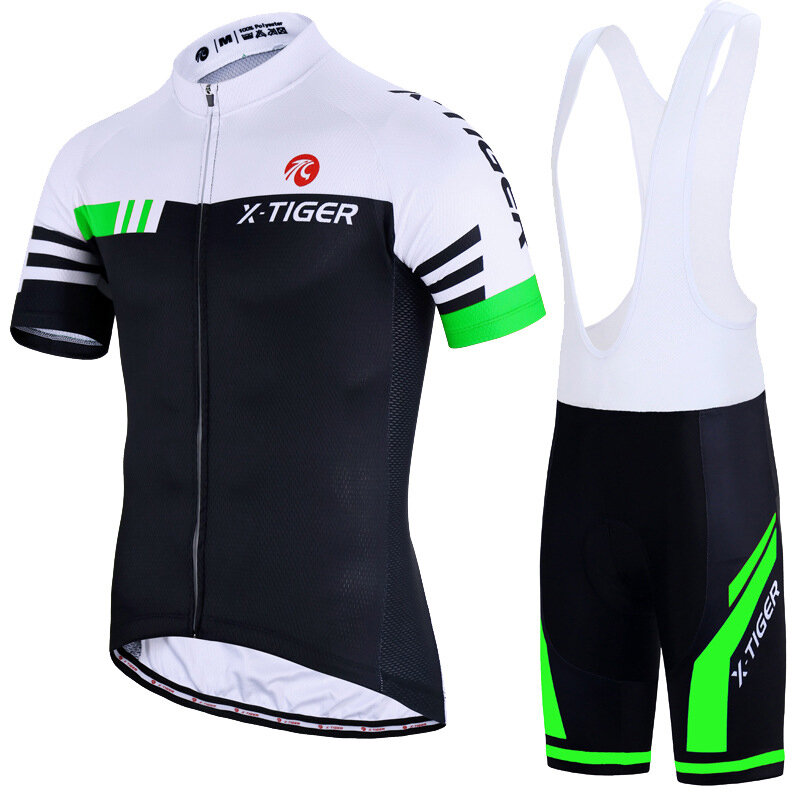 X-TIGER Cycling Jersey Sets Summer Cycling Bib Pants Road Bicycle Jerseys MTB Bicycle Wear Breathable Cycling Clothing