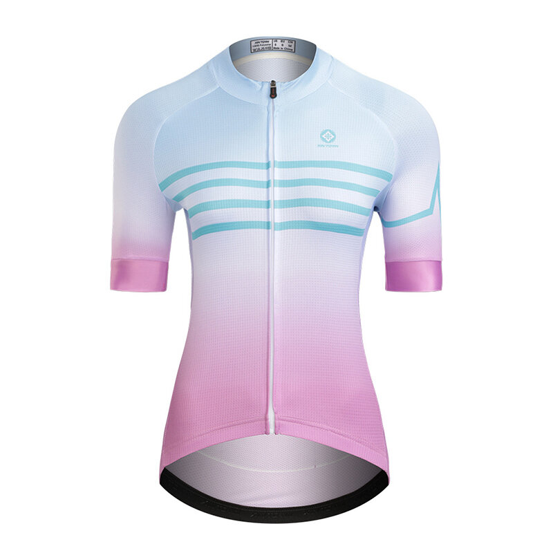 XINTOWN Cycling Jersey Summer Short-Sleeved Biking Breathable Women Sports Bike T-Shirt for Mountain Road