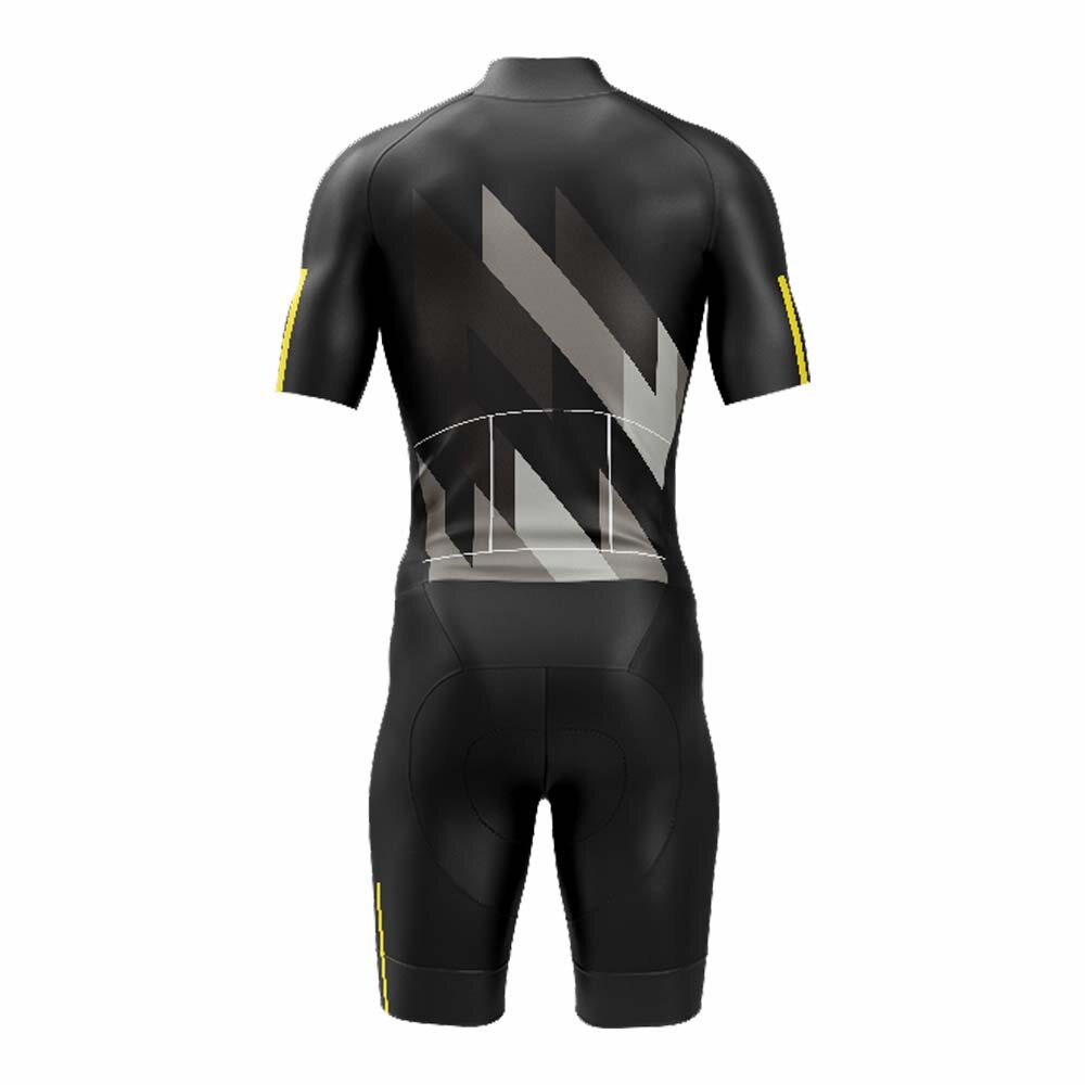 TENGOO Cycling Jersey Set Short Sleeve Jersey + Cycling Shorts With Seat Padding Made of Breathable Quick-Drying Sun Protection