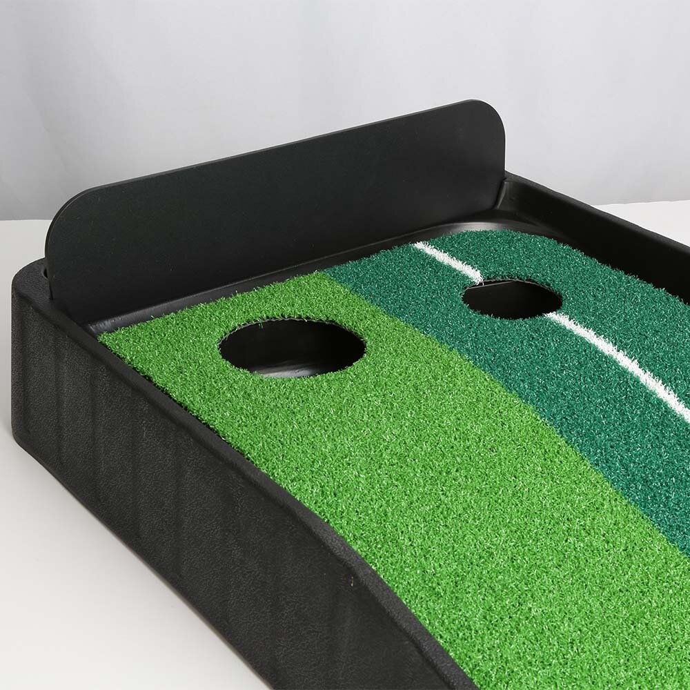 Golf Putting Trainer With Auto Ball Return Function Indoor Outdoor Golf Putting Mat Golf Exercise Equipment