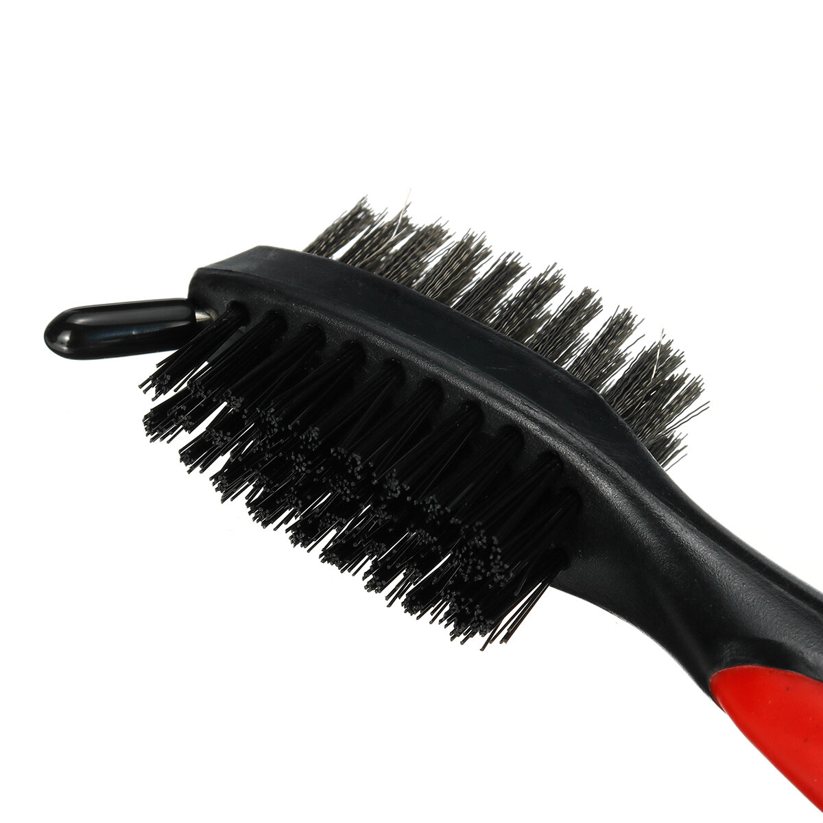 Double Sided Portable Retractable Zip-line Golf Club Brush Wedge Cleaner Cleaning Brush