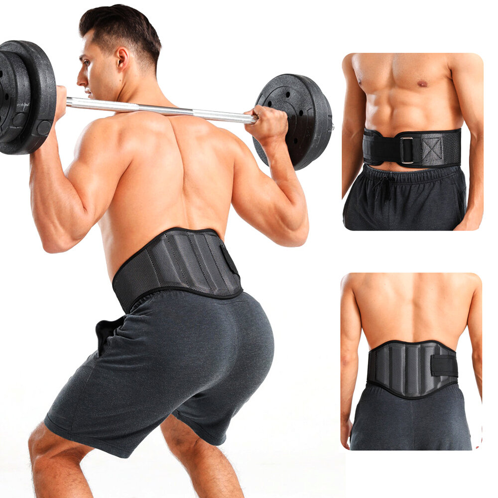 Muscle Fitness Waist Back Brace Belt for Sports Weight Lifting Lumbar Protection