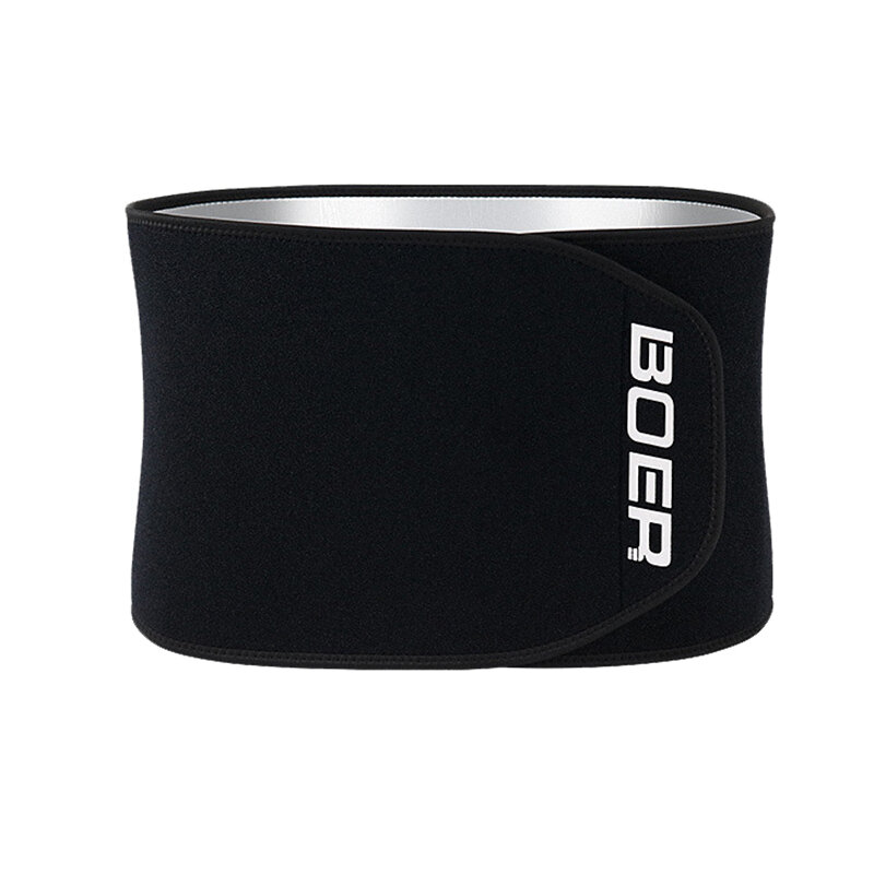 BOER Sports Fitness Waist Belt Abdominal Shaping Protection Body Building Back Support for Training Running