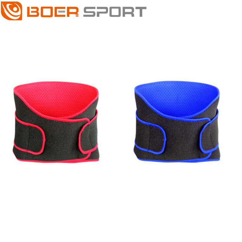 BOER Fitness Back Support Belt Comfortable Easy to Adjust Anti-Strain for Lifting Cycling Sports