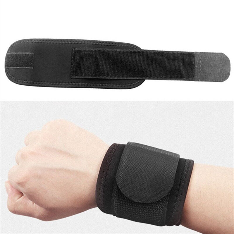 BOER Sports Hand Support Breathable Soft Adjustment Anti-Sprained Wristband Strap for Fitness Body Recovery