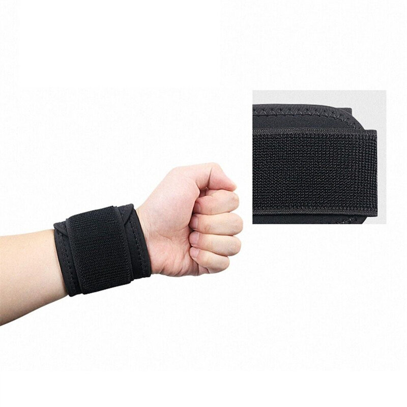 BOER Sports Hand Support Breathable Soft Adjustment Anti-Sprained Wristband Strap for Fitness Body Recovery