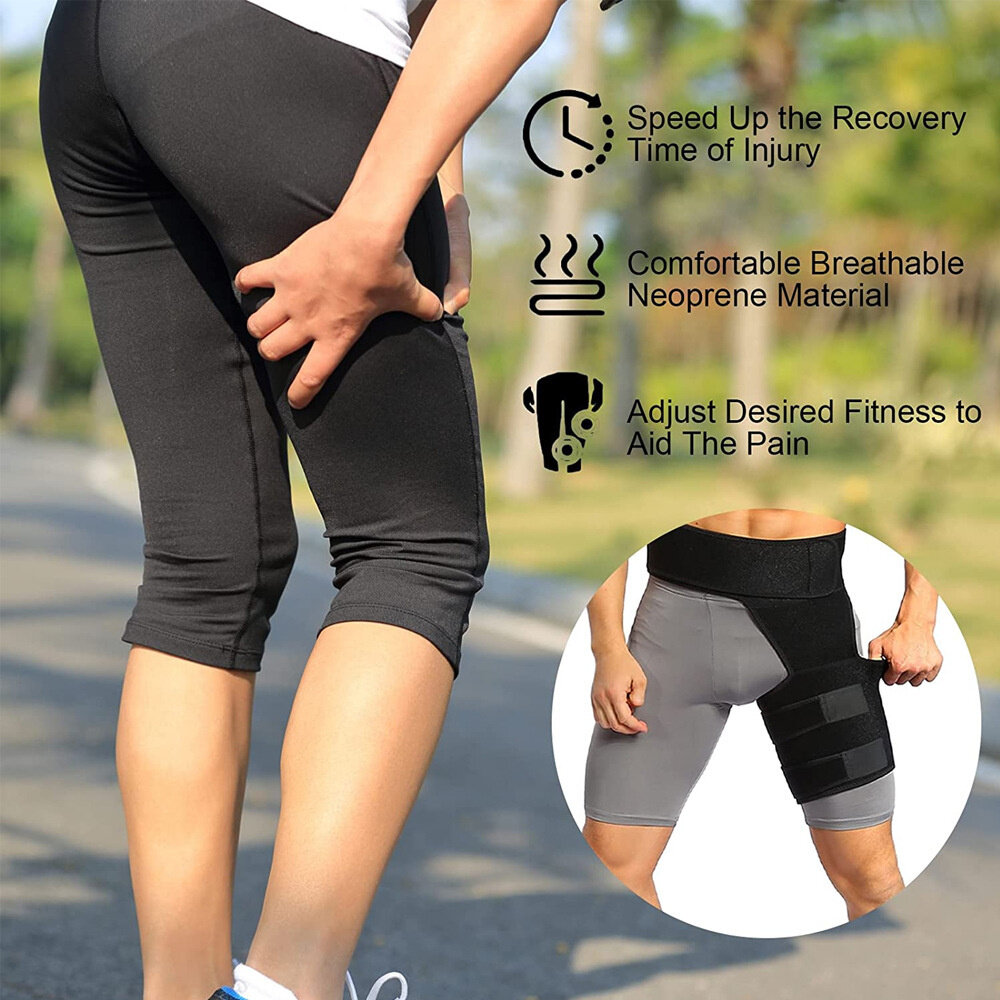 Sports Protective Gear Breathable Durable Hand Washable Protects Hips Legs Prevents Muscle Strain Relieves Sit Bone Pain Hip Ort