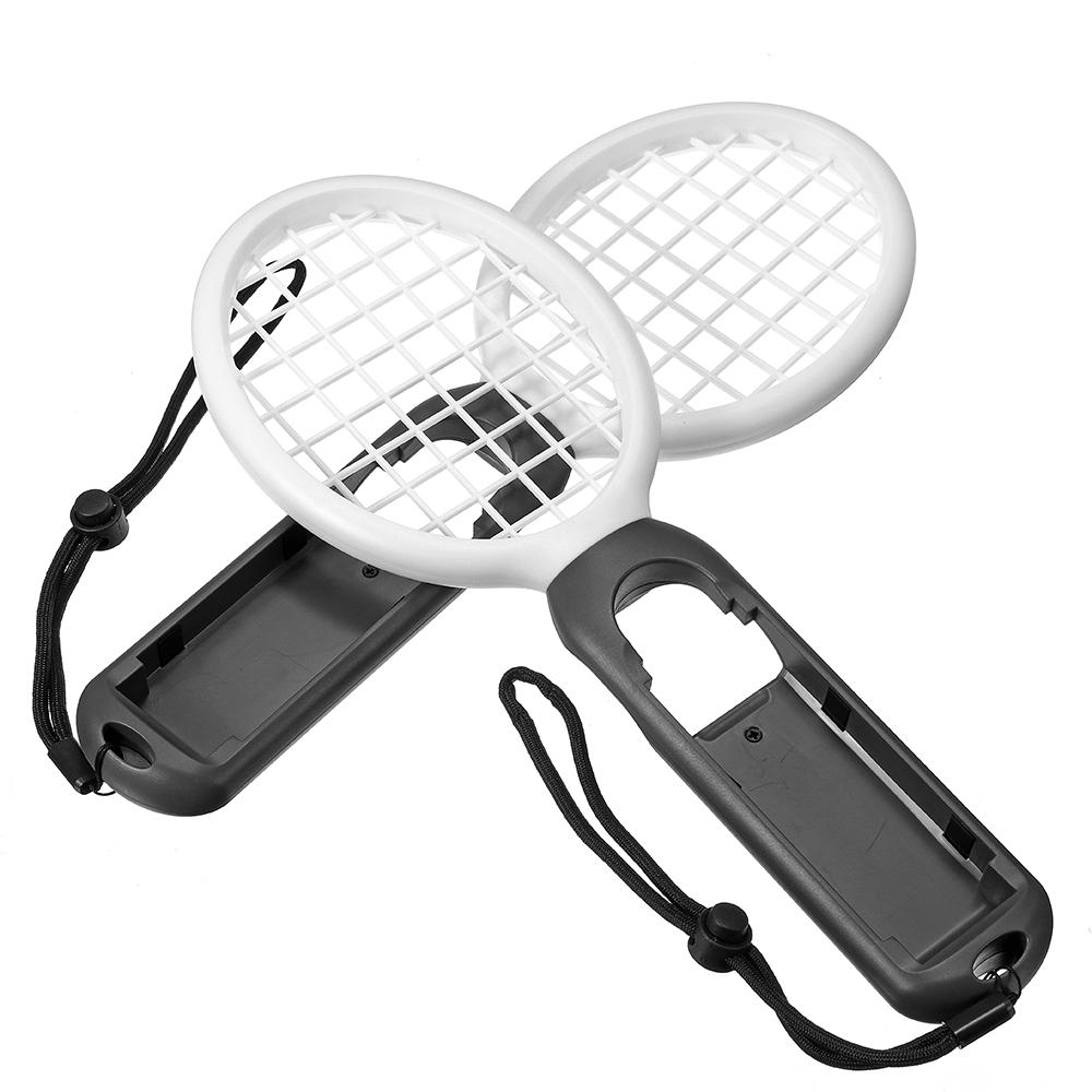 1 Pair Tennis Gamepad ABS Game Controller Sport Games Grip Tennis Racket Exercise Equipment