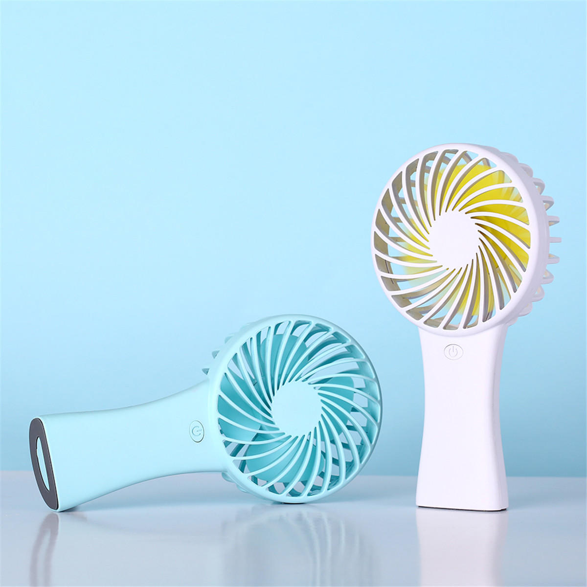 Portable Cooling Fan Mini Usb Charging Fan Mute Strong Wind Handheld Fan COD