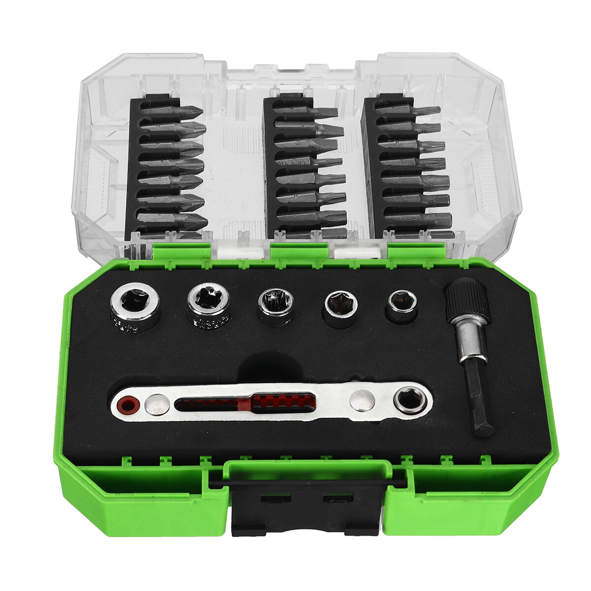 31 In 1 Screwdriver Set Mini Ratchet Wrench Socket Screw Head Combination Tool Set