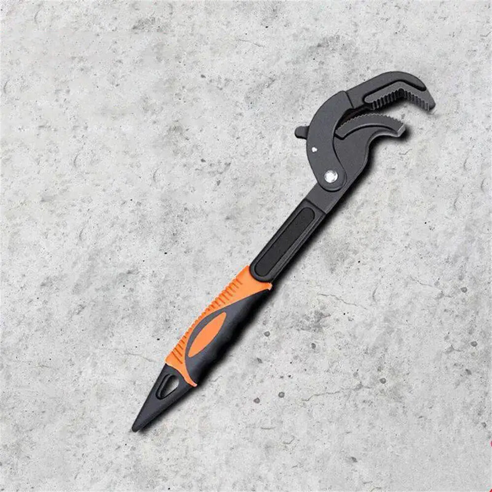 Multifunctional Quick-Opening Universal Wrench Robust Self-Tightening Design Perfect for All DIY and Professional Plumbing Needs