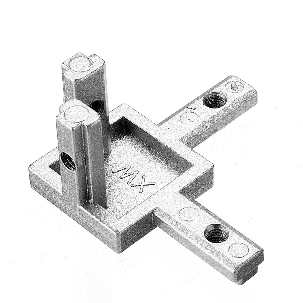 Machifit 3 Way Inside Corner Connector Joint T Slot 90 Degree Bracket for 3030 Series Aluminum Extrusions