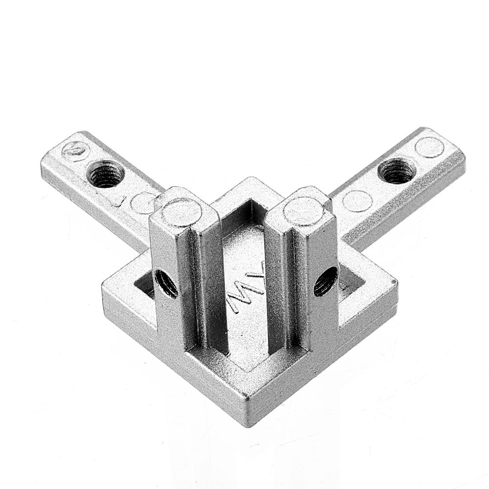 Machifit 3 Way Inside Corner Connector Joint T Slot 90 Degree Bracket for 3030 Series Aluminum Extrusions