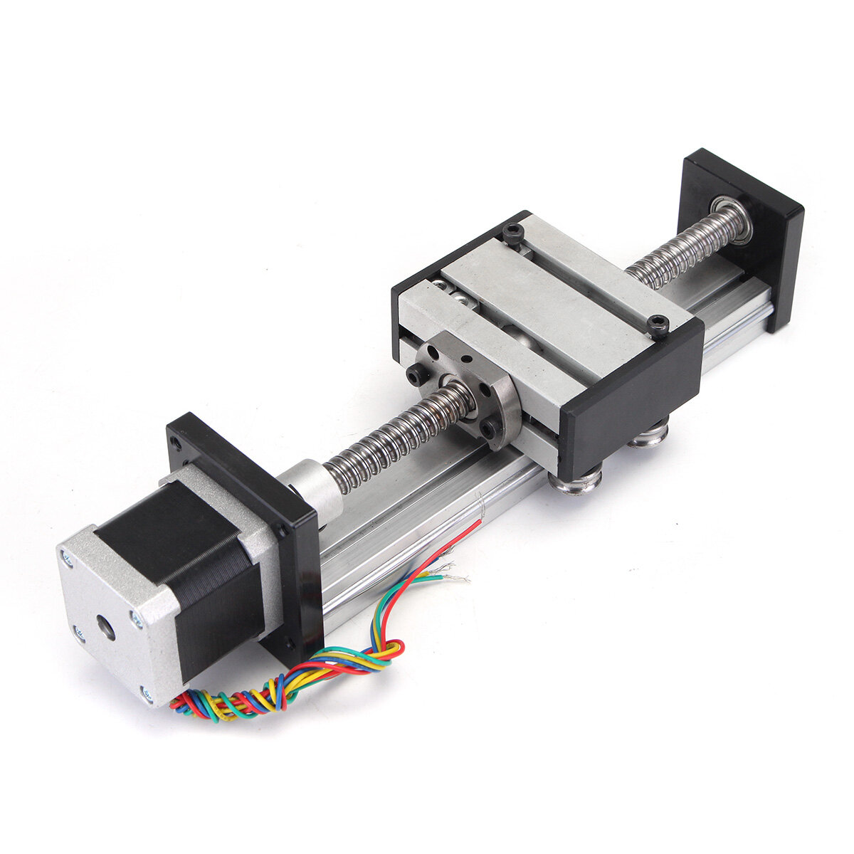 100mm Long Stage Actuator Linear Stage 1204 Ball Screw Linear Slide Stroke With 42mm Stepper Motor