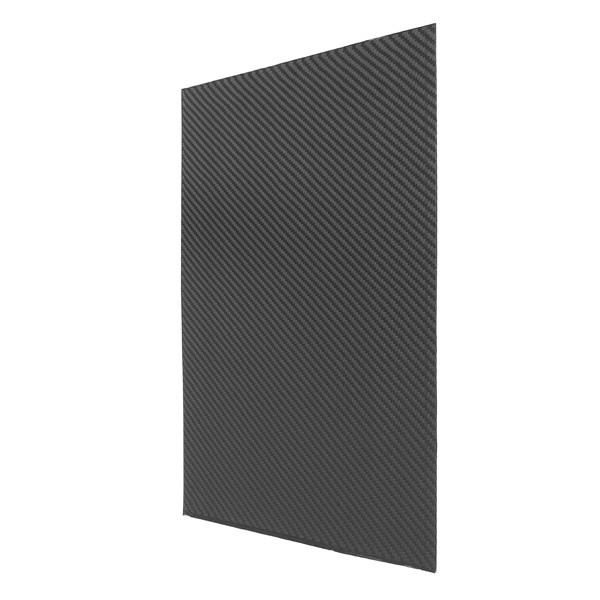 420x250x0.4mm Carbon Fiber Plate Black 3K Twill Matte Panel Sheet Board COD