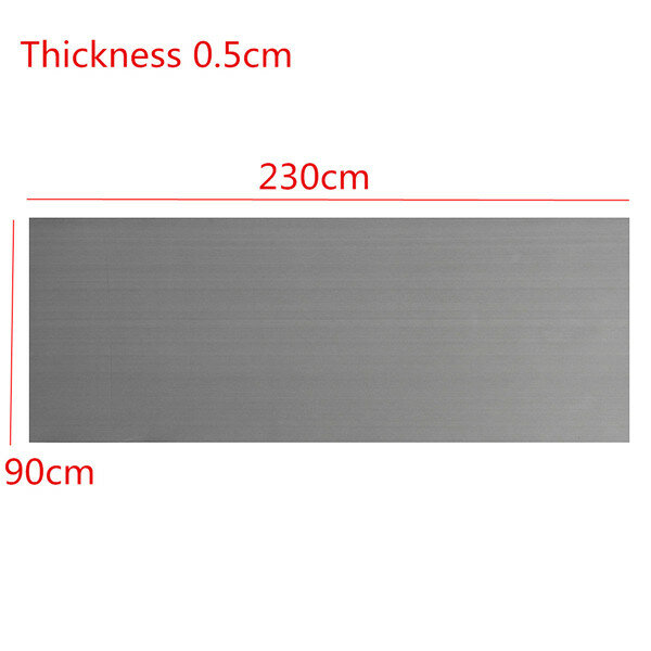 230x90x0.5cm Gray EVA Foam Boat Flooring Faux Teak Decking Sheet Pad COD